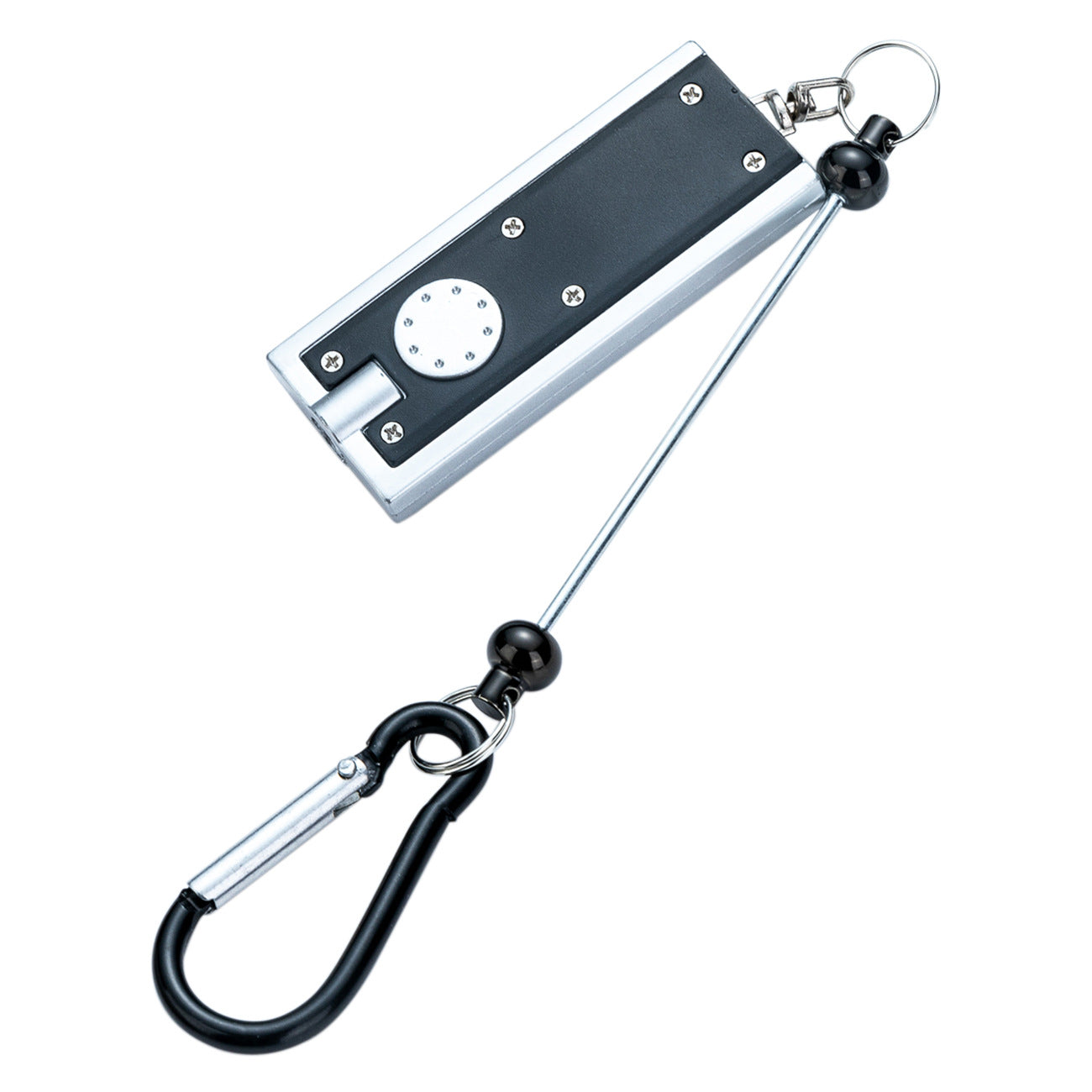 Wholesale DIY Beaded LED Mountaineering Buckle Light Square LED Small Flashlight